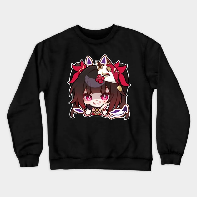 Honkai Star Rail Chibi Sparkle 2 Crewneck Sweatshirt by HoyoStan